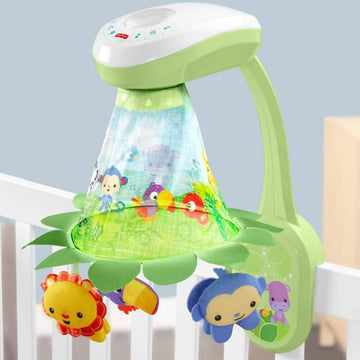 Fisher-Price Rainforest Grow-with-Me Projection Mobile - Imported from Uk